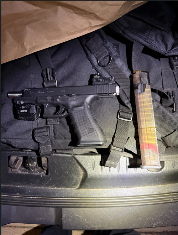 Weapon recovered following a fight along the 500 block of State Street.