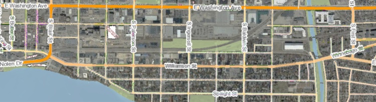 Williamson Street overhead view
