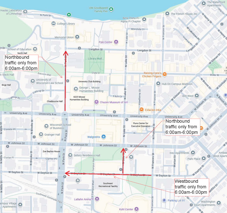 UW Housing Move In Map
