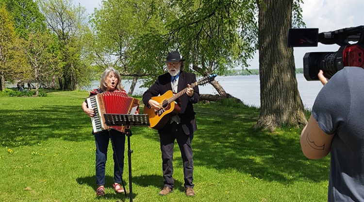 Lou and Peter Barryman