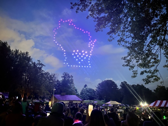 Westmorland Park Drone Show July 3, 2025