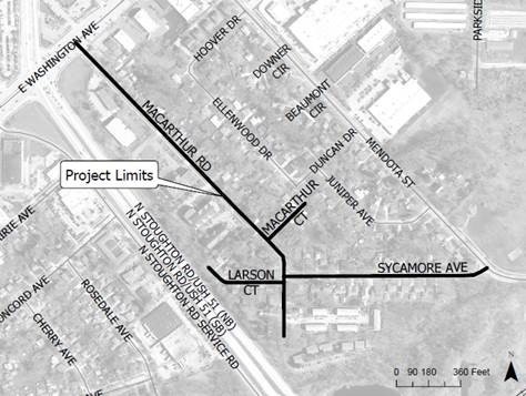Map of the project area