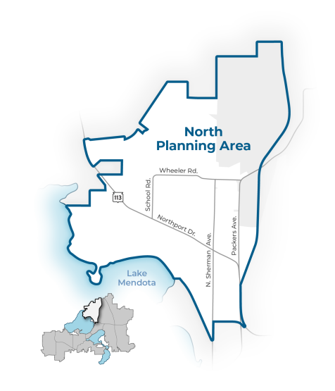 North Area Planning area within City. 