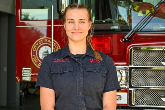 Firefighter/EMT Samantha Mikkelson