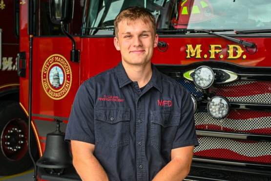 Firefighter/EMT Corbin Luling