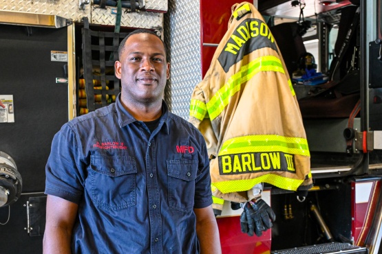 Firefighter/EMT Rudy Barlow