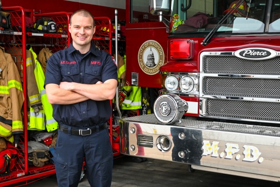 Apparatus Engineer Jameson Duhr