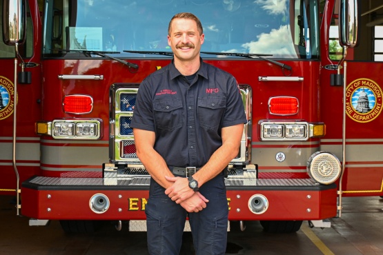 Firefighter/EMT Trevor Regali