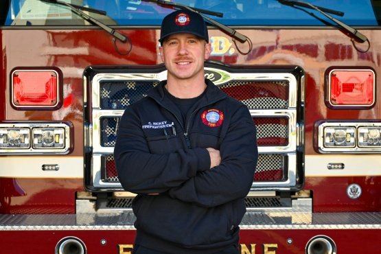 Firefighter/EMT Cole Rickey
