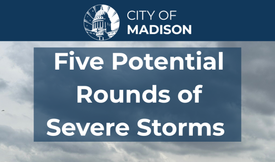 Five Potential Rounds of Severe Storms