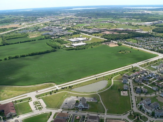 northeast park  and area aerial
