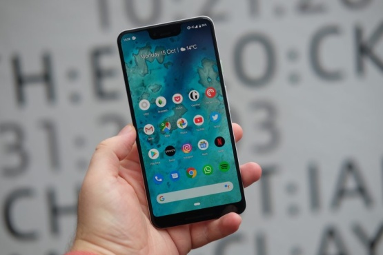 cell phone in a hand
