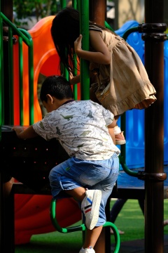 Children playing 