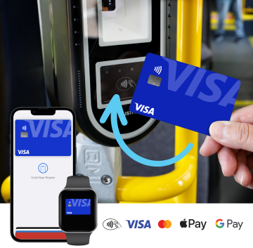 credit card being held in front of reader