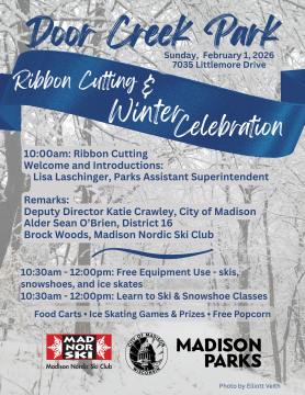 door creek park ribbon cutting schedule of events