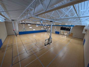 new "blue" gym at wpcrc