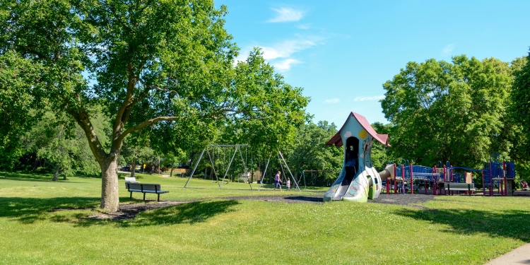Playground and Shoe slide at Vilas.