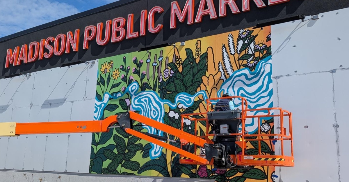 Instalasi Seni Publik Berlanjut di Pasar Umum Madison