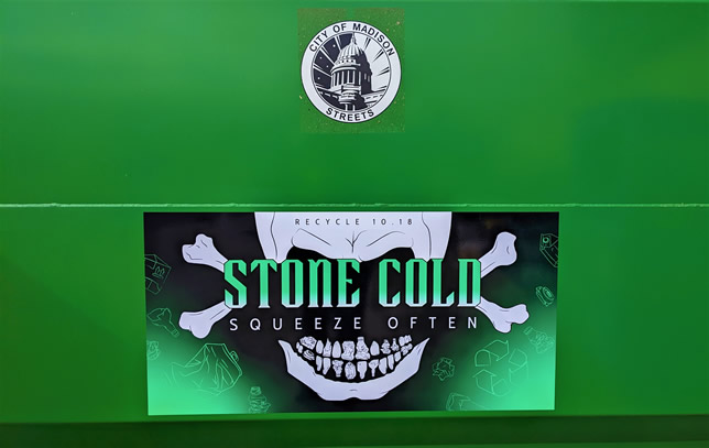 Stone Cold Squeeze Often decal