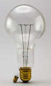 This is an incadescent light bulb